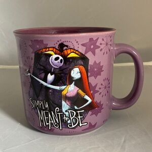 Jack & Sally SIMPLY MEANT TO BE Mug NIGHTMARE BEFORE CHRISTMAS 20 Oz MUG
